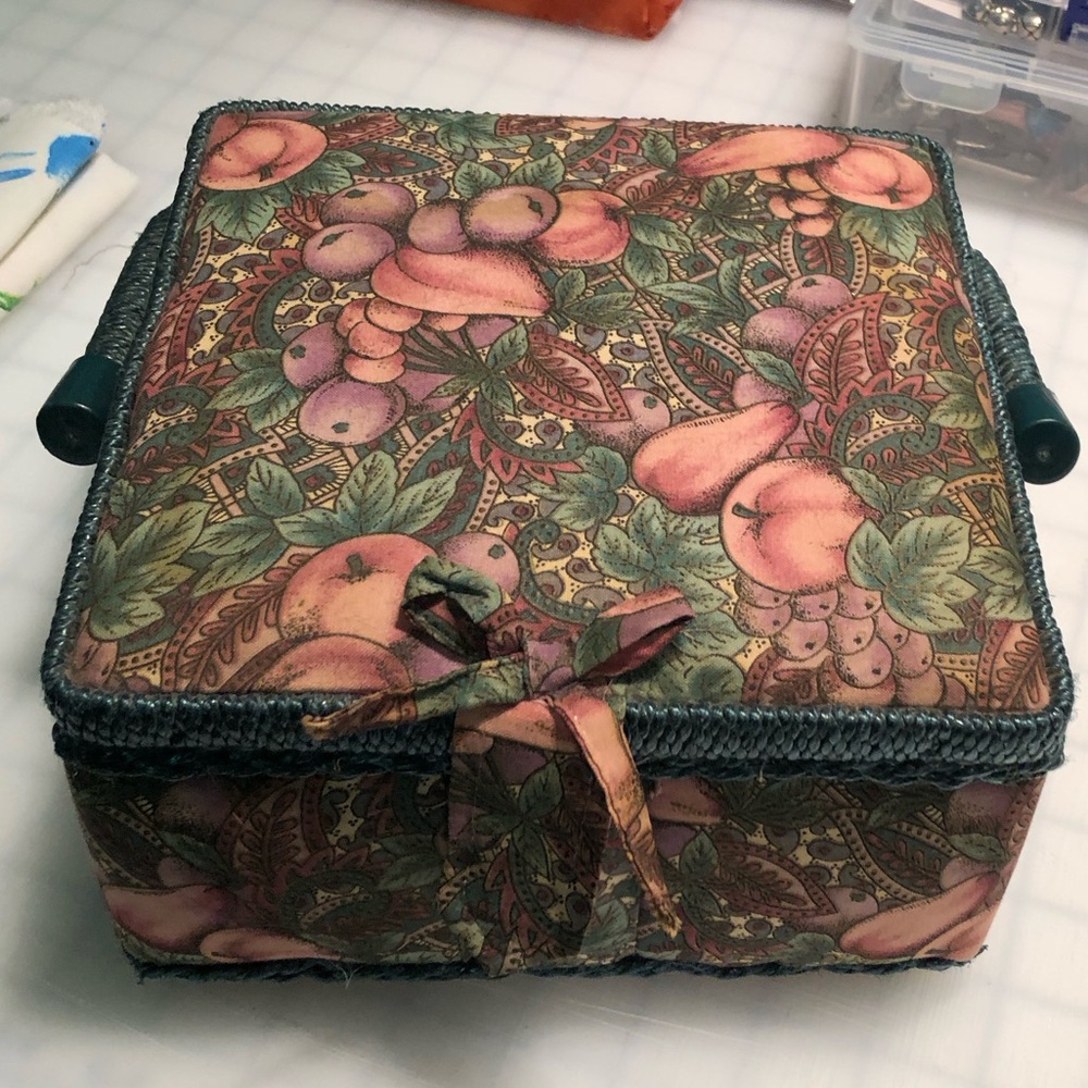 Vintage Sewing basket